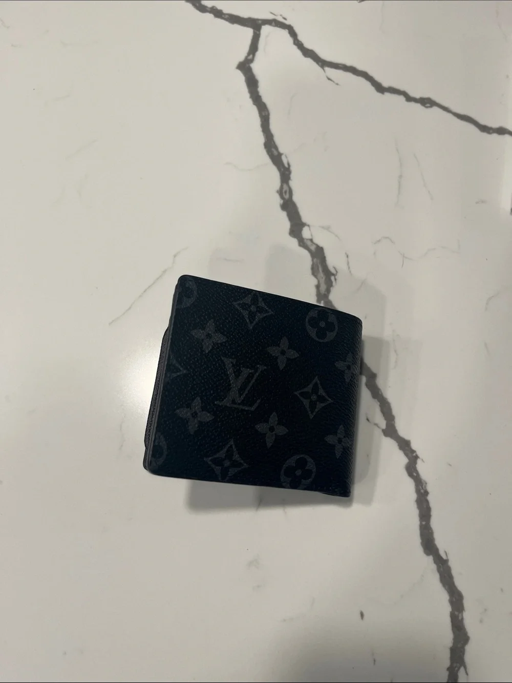 Louis Vuitton Black Monogram Eclipse Canvas Wallet